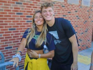 J.J. McCarthy and Katya Kuropas